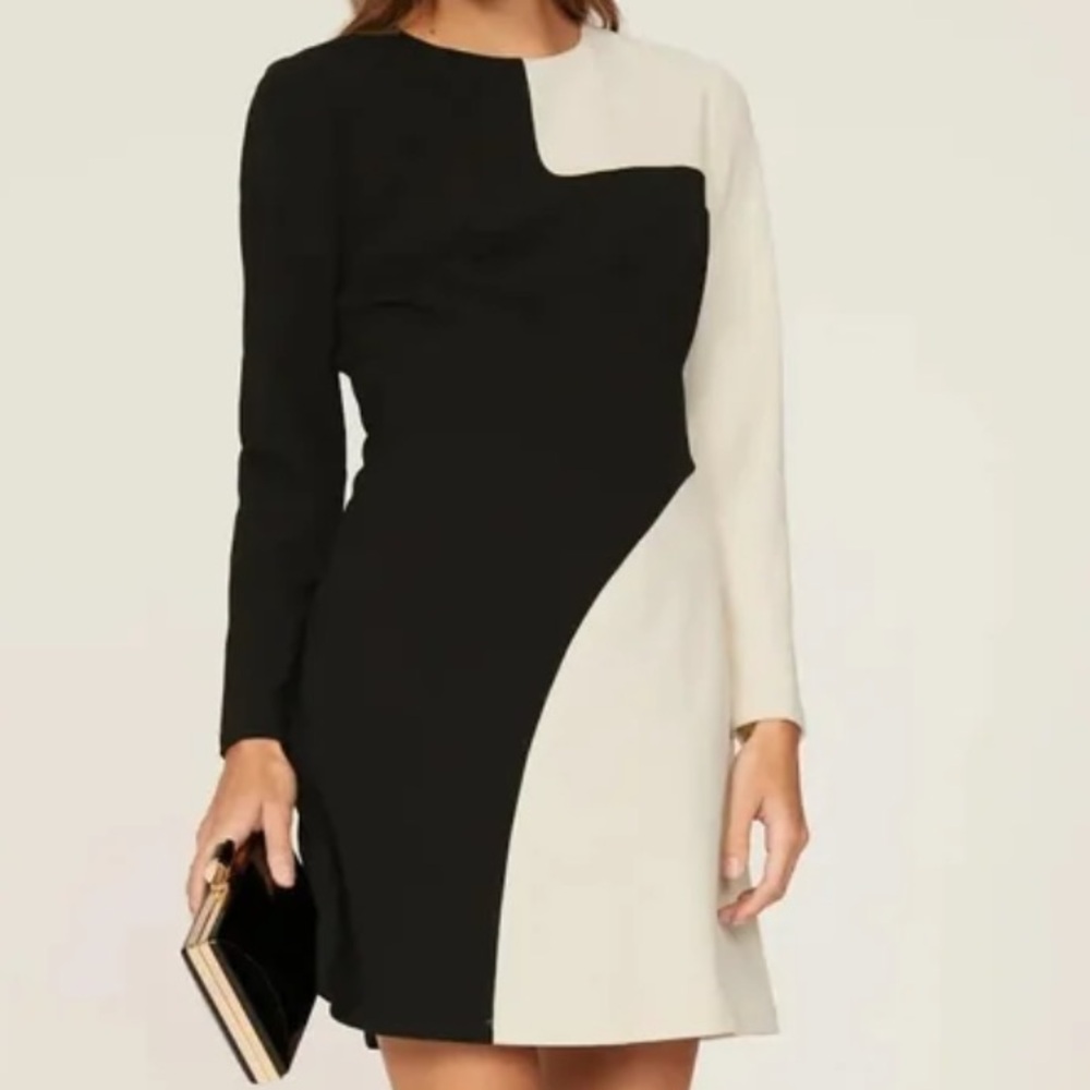 Clover and sloane dress Elegant Black and Cream for women’s size 6